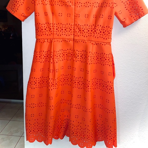 Orange cut out Banana Republic scuba dress🧡 - Picture 4 of 4